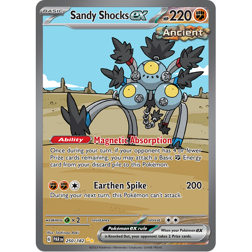 Sandy Shocks ex 250/182 Special Illustration Rare Scarlet & Violet Paradox Rift Pokemon Card