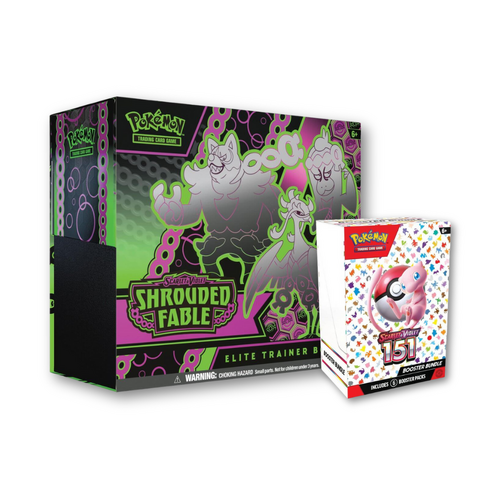 Shrouded Fable ETB - 151 Booster Bundle