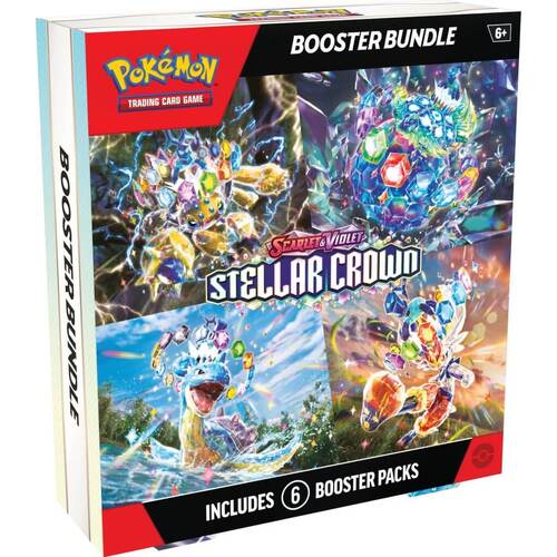 Stellar Crown Booster Bundle - Pokemon TCG Scarlet & Violet 7