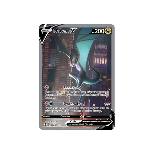 Noivern V (Alternate Full Art) 196/203 Ultra Rare  Evolving Skies Singles