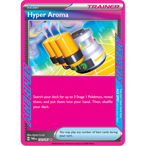 Hyper Aroma  152/167 ACE SPEC Rare Scarlet & Violet Twilight Masquerade Pokemon Card