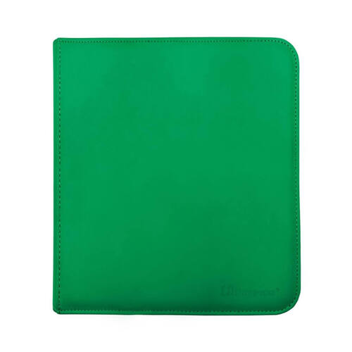 Vivid Green 12 Pocket Zippered UltraPro Binder