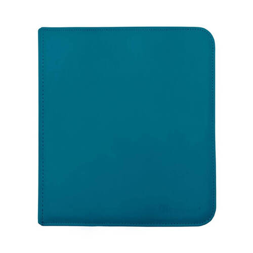 Vivid Teal 12 Pocket Zippered UltraPro Binder