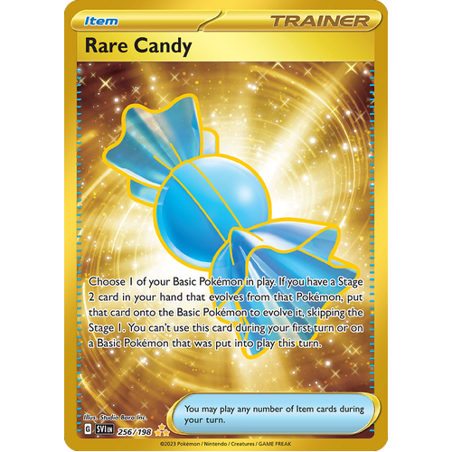 Rare Candy 256/198 Hyper Rare Scarlet & Violet Pokemon Card